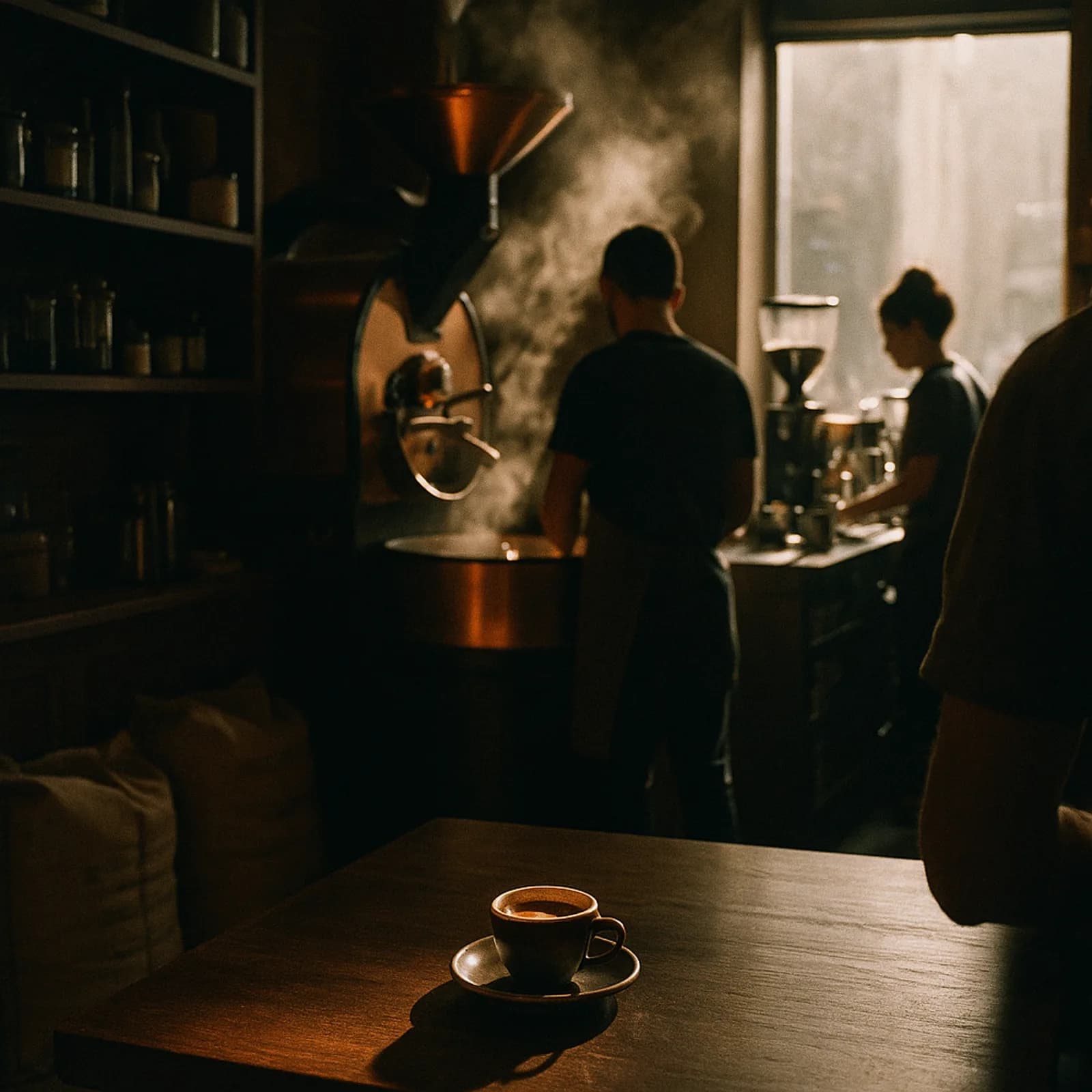 Espresso in der Tasse