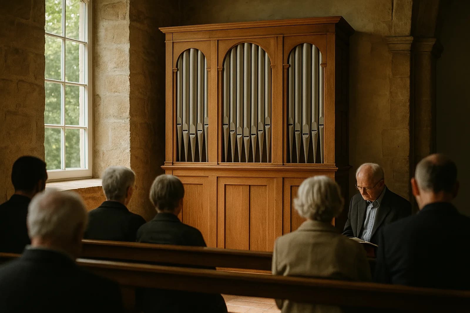 Die Orgel der Friedenskirche